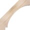 Ekena Millwork 3 1/2"W x 20"D x 20"H Imperial Smooth Knee Brace, Douglas Fir BRC04X20X20IMP00SDF - alternate 3